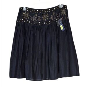 Westbound Layered Cotton Boho Skirt Gypsy Hipster Whimigoth 16 Petite
